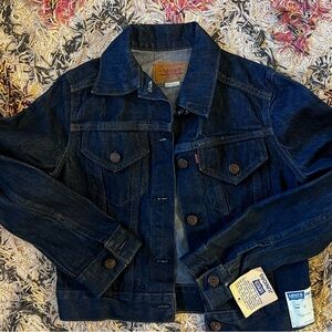 Levi's Women's Dark Indigo Jacket Vintage NEW